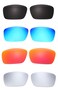 NicelyFit Set of 4 Polarized Replacement Lenses for Oakley Fuel Cell Sunglasses