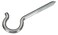 Hardware Essentials Ceiling Hooks 2-1/16", Zinc Finish, 100-Pack