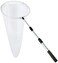 RESTCLOUD Butterfly Net with 16" Ring, 36" Net Depth, Handle Extends to 36 Inches ,16" Ring, 36" Handle