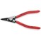 KNIPEX Tools - Circlip Pliers, External, Straight, 1/8"-25/64" Shaft Dia. ,4611A0, 5.75