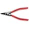 KNIPEX Tools - Circlip Pliers, External, Straight, 1/8"-25/64" Shaft Dia. ,4611A0, 5.75