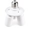 Superdream E26 E27 Lamp Bulb Socket, 3 in 1 Standard Light Bulb Splitter Adapter Converter Socket