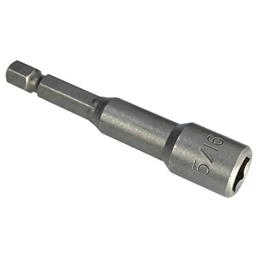HTS 122N5 5/16" Impact Ready Magnetic Nut Setter Bit, 2.5" Long
