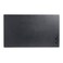 Dacasso Pad Without Side Rails Luxury Leather Blotter for Writing-Executive Desk Surface Protector, 34 x 20, Black