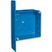 ThomasBetts Carlon 4 in. Square PVC Outlet Box Blue