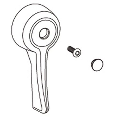 Moen 100079 Lever Handle Kit 3-Function Transfer Valve Kit, Chrome