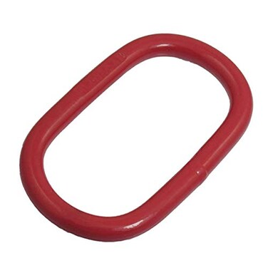 COMOK 2T 4400Lbs High Strength Oval Lashing Lifting Ring Tool, Red