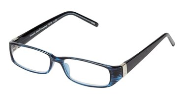 SAV Eyewear ,Select-A-VisionVictoria Klein Fashion Rectangular Reading Glasses 7021 Blue, 3.00
