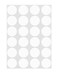ChromaLabel White Dot Stickers, 3/4 Inch, 1008/Pack