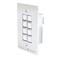 J-Tech Digital 8-Button Control Panel Wall Plate with Programmable LED Buttons, RS-232, RS-458, Relay and IR Control ,JTECH-P8