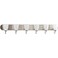 Progress Lighting Gather 6-Light Bath Vanity Light, Brushed Nickel