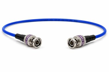 AV-Cables 12G-SDI BNC to BNC Cable, 4855R,6ft, Blue