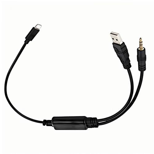 haincelestial Haincelestial Aux Charging Interface Usb 3 Audio Adapter 3.5 MM
