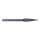 Mayhew Tools 10500 Half Round Nose Chisel, 1/8", Black Oxide Finish