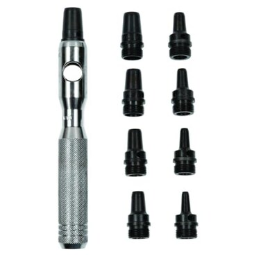 Mayhew Tools 66012 Hollow Punch, 10-Piece Set, Black