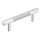 Emtek 86388US26 Carbon Fiber Silver 5-Inch Bar Pull