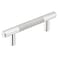 Emtek 86388US26 Carbon Fiber Silver 5-Inch Bar Pull