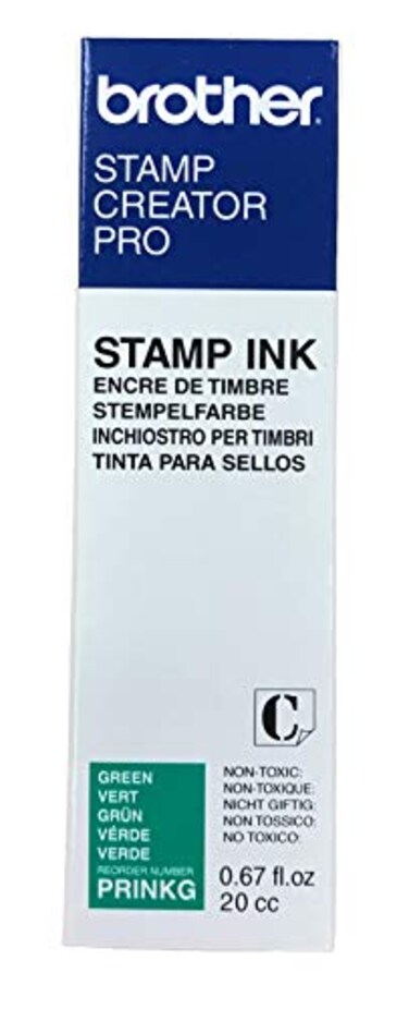 Stamp Creator 1/Pack Rubber Stamp Ink Refill ,Greenfor Brother SC2000 StampCreator