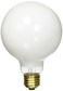 Bulbrite Incandescent G30 Medium Screw Base ,E26Light Bulb, 25 Watt, White