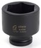 SUNEX Tools 3/4 in. Drive 46mm 6-Point Impact Socket, CR-MO Steel, Model 446M