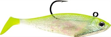 MICHELIN WildEye Swim Shad 06 Shiner Chartreuse Silver