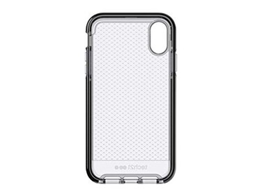 tech21 Evo Check Apple iPhone XR with 12 ft Drop Protection - Smokey/Black
