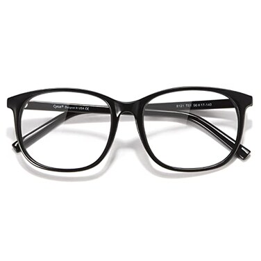 Cyxus Blue Light Blocking Glasses Women, Square Oversize Frame 8121
