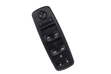 NewYall Front Left Driver Side Power Door Lock Window Switch with 2 Auto Buttons