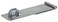 Hardware Essentials Fixed Staple Safety Hasps 7", Zinc Finish, Pack of 1