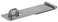Hardware Essentials Fixed Staple Safety Hasps 7", Zinc Finish, Pack of 1