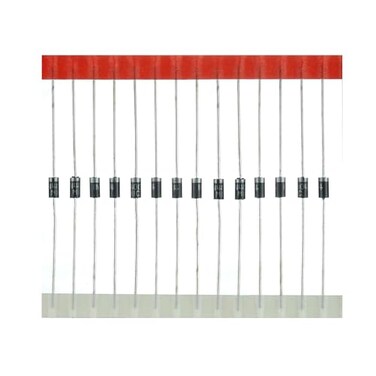 MCIGICM 100 Pcs 1N4001 Rectifier Diode, 50V 1A DO-41 Electronic Silicon Diodes