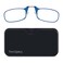ThinOptics Pod Reading Glasses - Slim Armless Pocket Readers - Black, Blue 2.5x