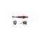 Denso 234-4620 Oxygen Sensor, Silver