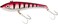 Halco MAX130R15 Max 130 Lipless Casting/Trolling Plug, 5 1/4", 2, Chrome Pink