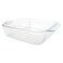 Pyrex 222 ,2QtClear Square Glass Baking Dish - Made in USA