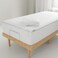 QuickZip Fitted Plus Spare Bundle: 1 Fitted Sheet ,BaseZip Sheet1 Zip Sheet - Easy to Change, Wont Pop Off - Soft Sateen 400 TC 100% Cotton - 15 Deep Pockets Twin XL Size Sheets“ White