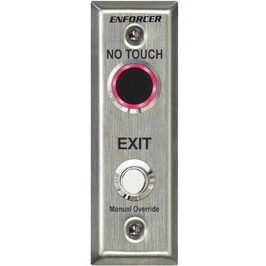 Seco-Larm Enforcer Slimline No Touch Request-to-Exit Plate, Outdoor ,SD-9163-KSVQ