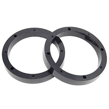 Audiopipe 1 Pair 8.5" Plastic Speaker Spacer Rings - Subwoofer Mid Range Custom Installation Mounting Adapter