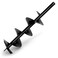 XtremepowerUS 8" Replacement Auger Bit for Post Holes Digger Hole Maker Planting Drill 3/4" Shaft Size Plant Fence Hole Digger Gardening DIY Projects