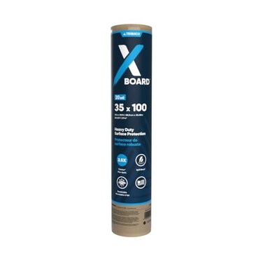 Trimaco X-Board PaintRemodel, Lightweight Breathable Surface Protector, 1 roll, 35-inch x 100-feet