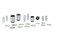 Whiteline W53312 Front Control Arm Bushing, Black