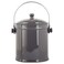 Natural Home 40629 Ceramic Compost Bin, Charcoal