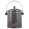 Natural Home 40629 Ceramic Compost Bin, Charcoal