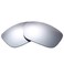 NicelyFit Polarized Replacement Lenses for Oakley Two Face Sunglasses Glass Frame ,Titanium Mirror