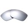 NicelyFit Polarized Replacement Lenses for Oakley Two Face Sunglasses Glass Frame ,Titanium Mirror