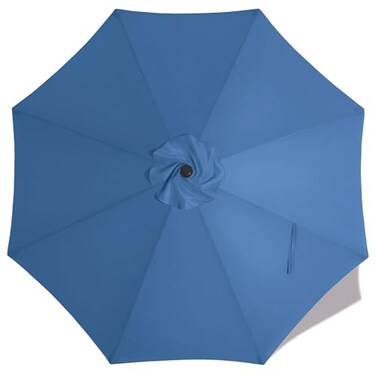 MASTERCANOPY 9ft Replacement Canopy for 8 Ribs - Dodger Blue