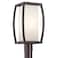 Kichler Bowen Outdoor Post Light, Architectural Bronze