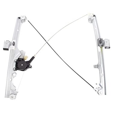 TRQ Front Power Window Regulator and Motor Assembly RH Right Passenger Side