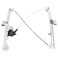 TRQ Front Power Window Regulator and Motor Assembly RH Right Passenger Side
