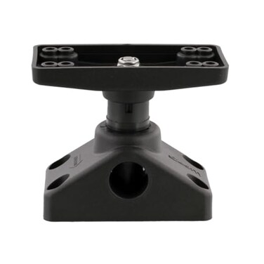 Scotty269 Swivel Fishfinder Mount for Lowrance, Eagle w/ Side/Deck Mount , BLACK